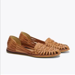 Nisolo Leather Hurache Sandals - Size 8 - Color Almond
